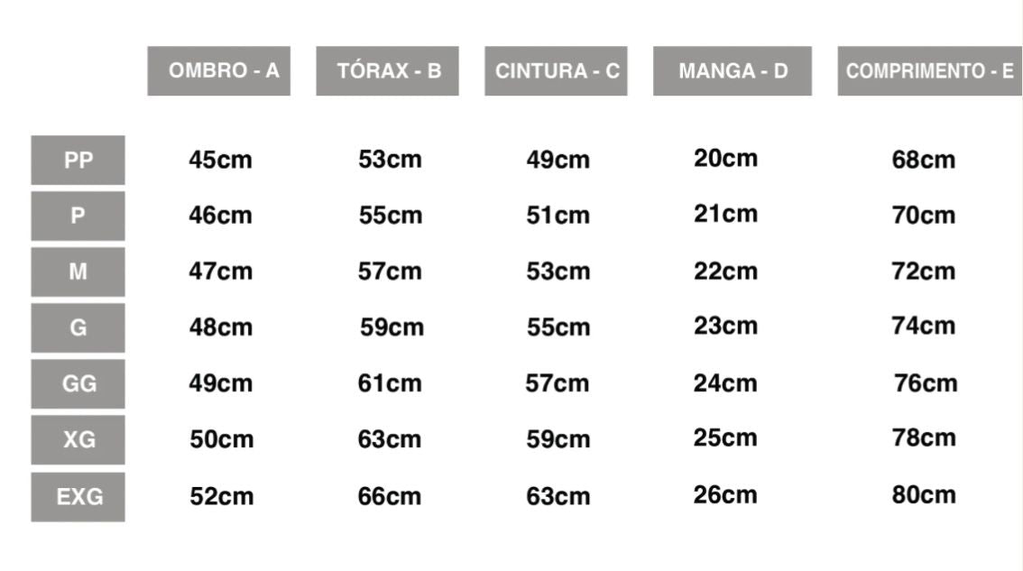 CAMISA PROIBIDO BEIJOS E ABRAÇOS