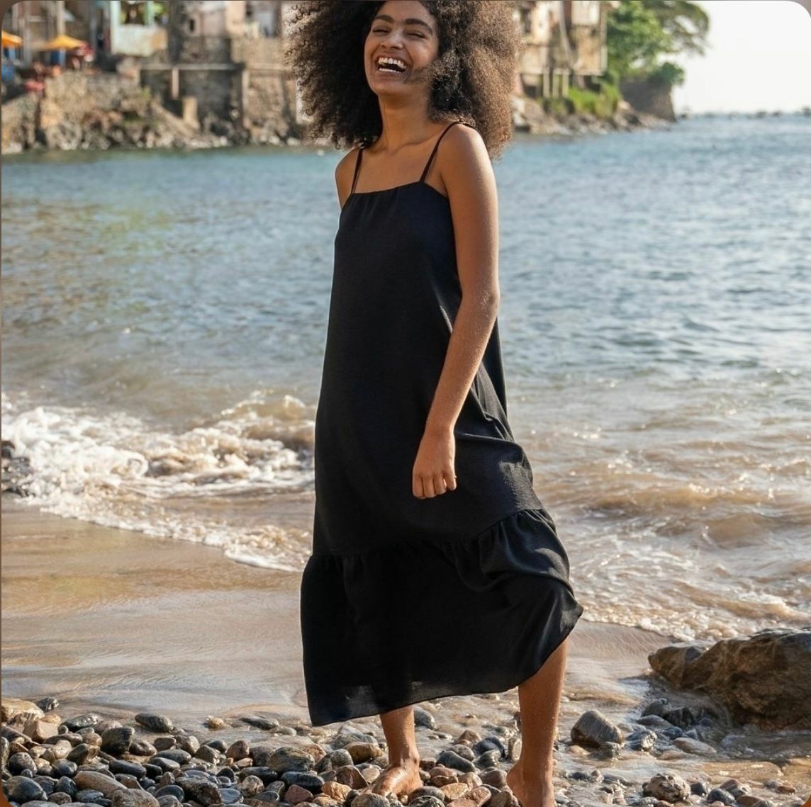 Vestido Lua CAMAR preto