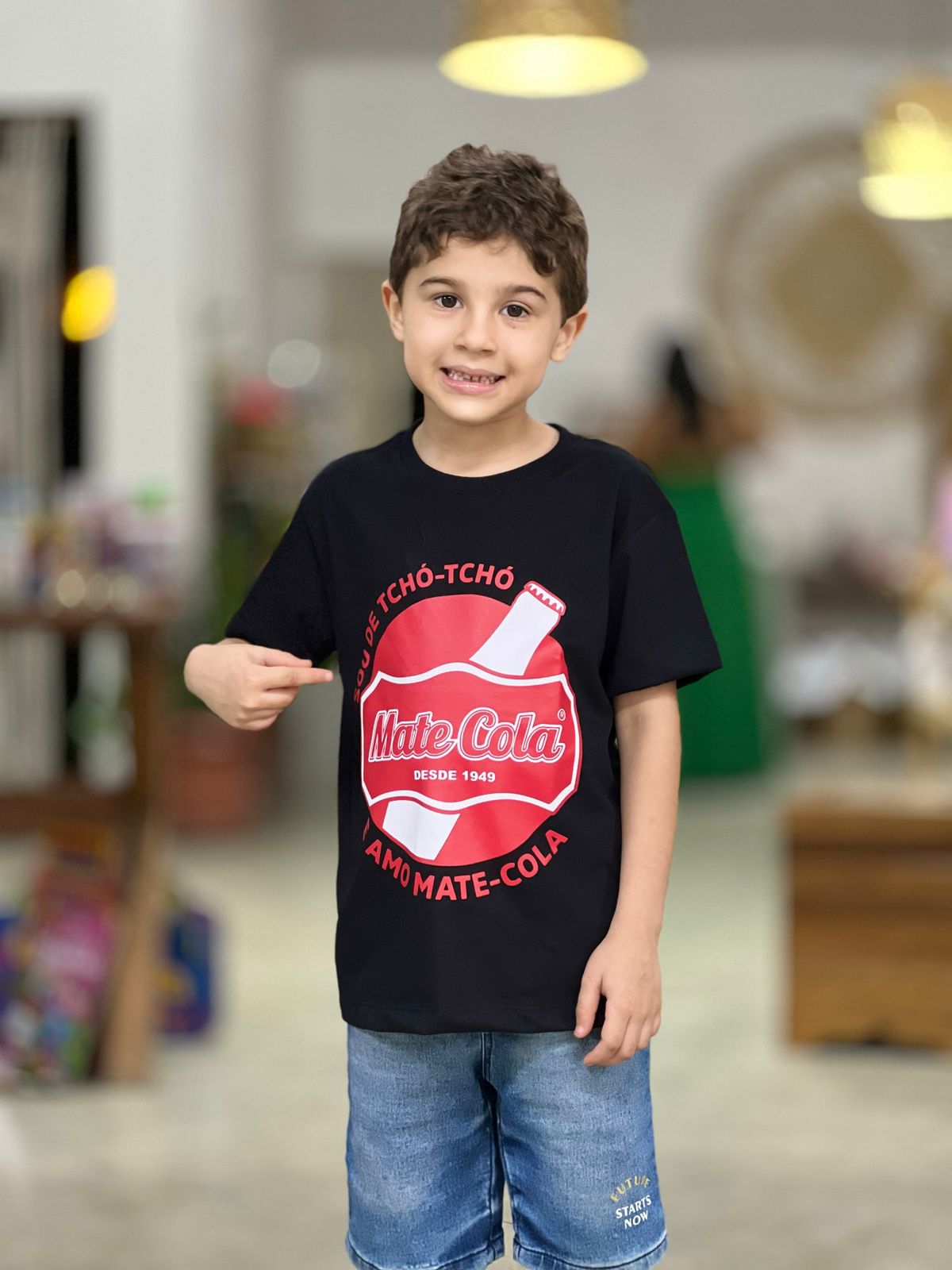 CAMISA INFANTIL MATE COLA