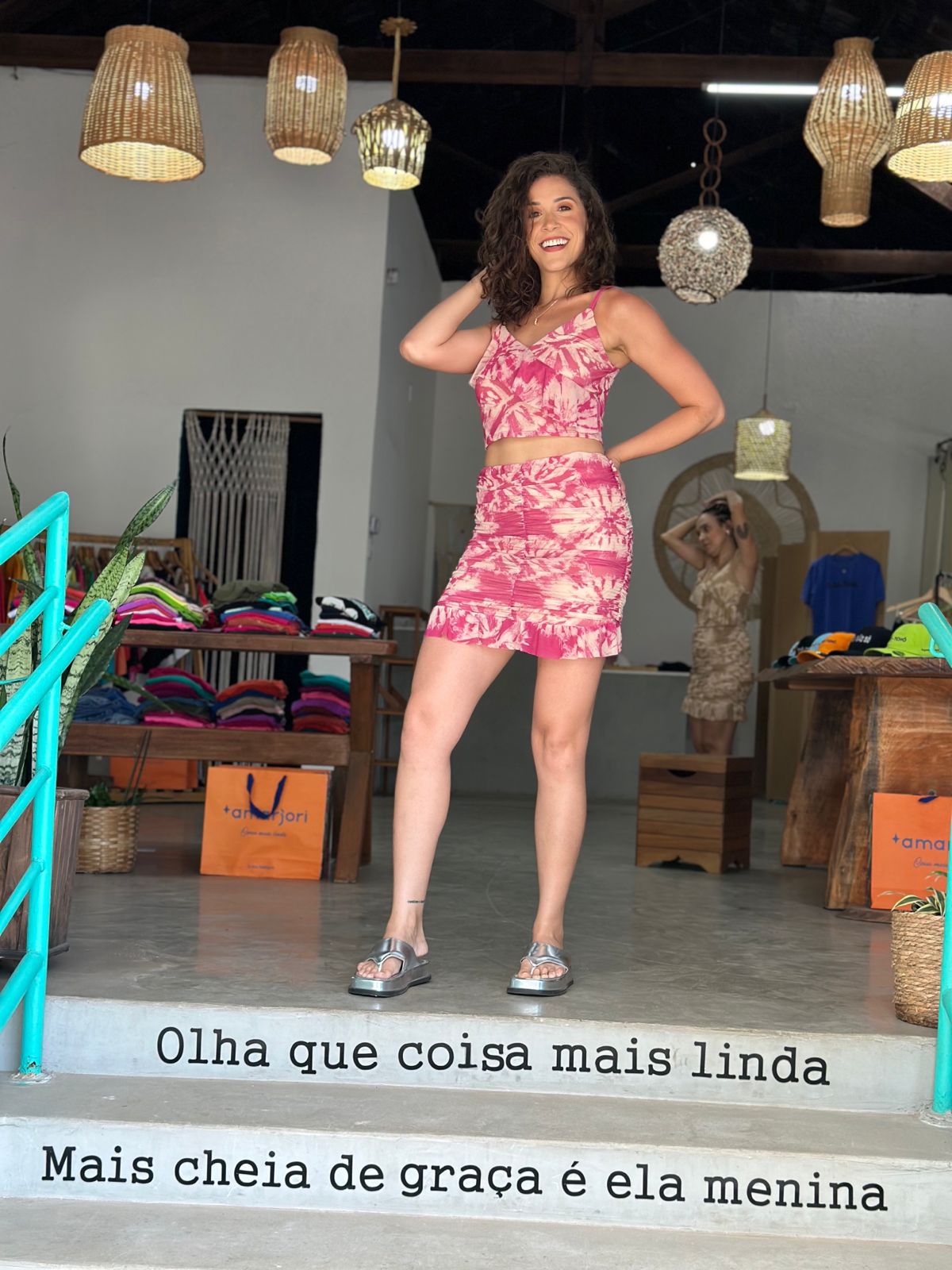 Conjunto TieDye verão