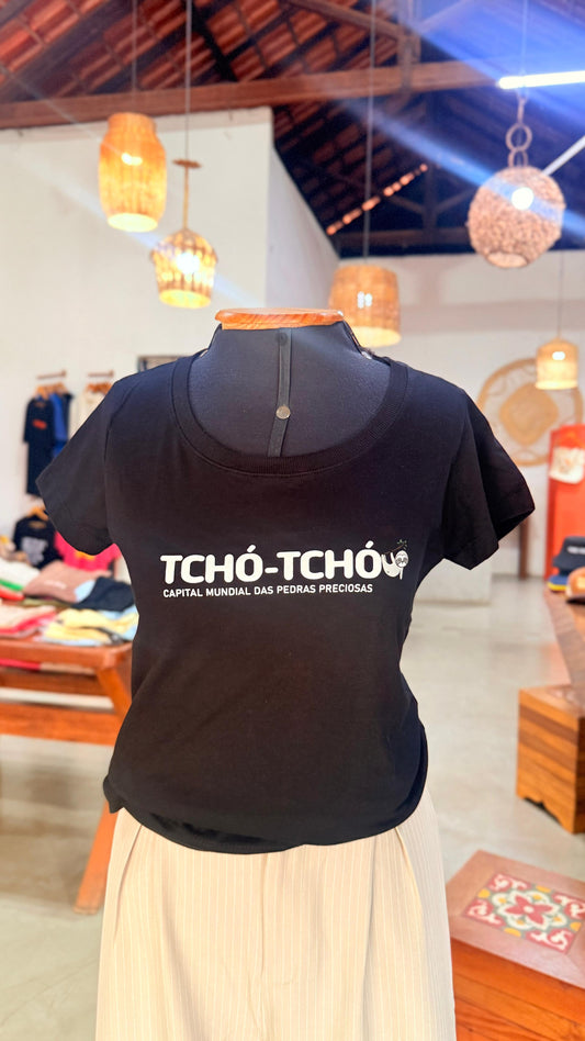 Camisa Oficial Tchó-Tchó - BABYLOOK feminina