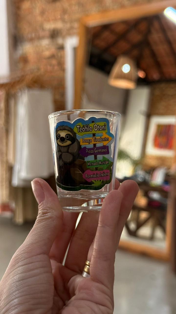 Copinho cachaça - Tchó-tchó