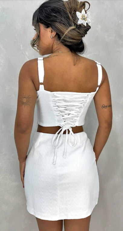 Conjunto Branco - tam M