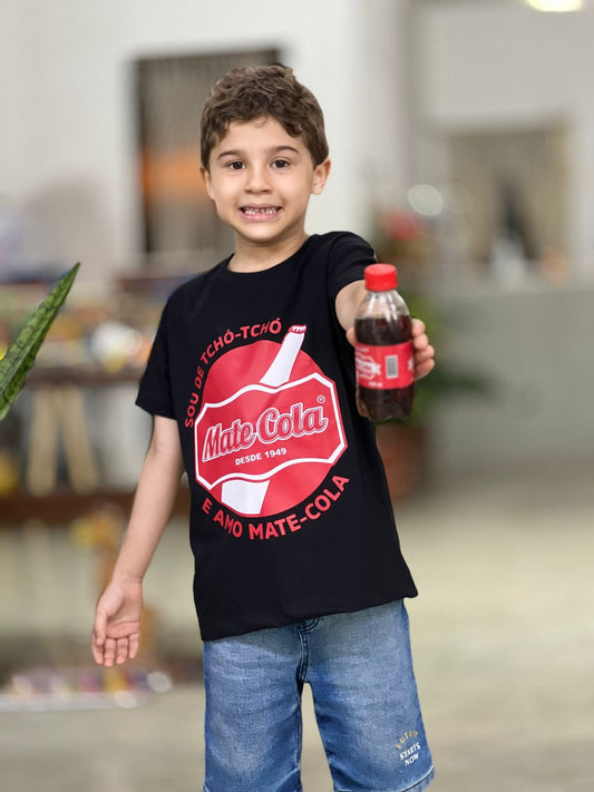 CAMISA  INFANTIL  MATE COLA