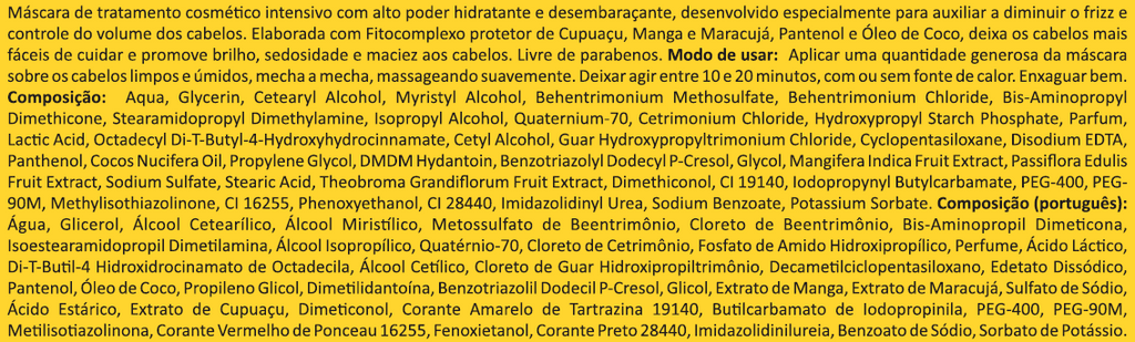 Kit Ela é do Samba Anti Frizz Amarjori Sh, Cond, Mas e Sérum