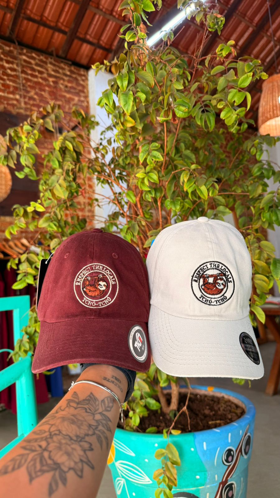 Boné Preguiça -  Rescpet the locals