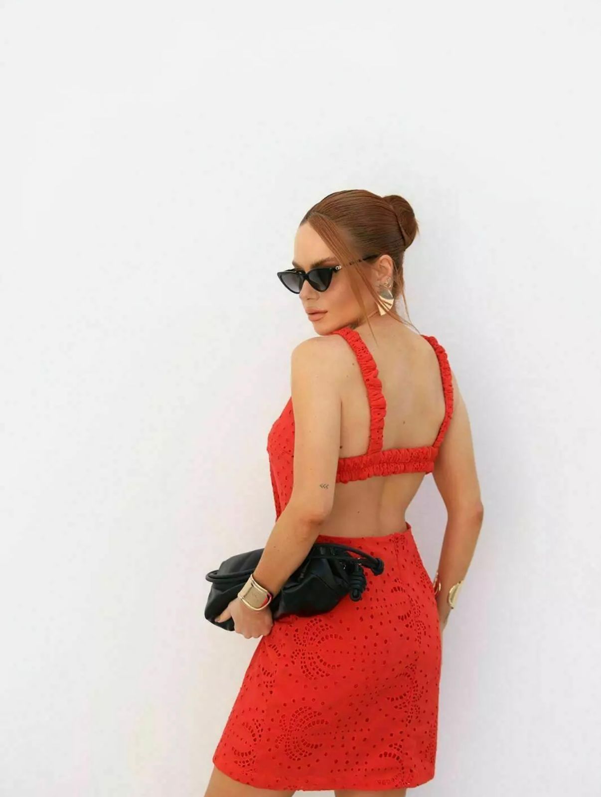 Vestido renda - curto