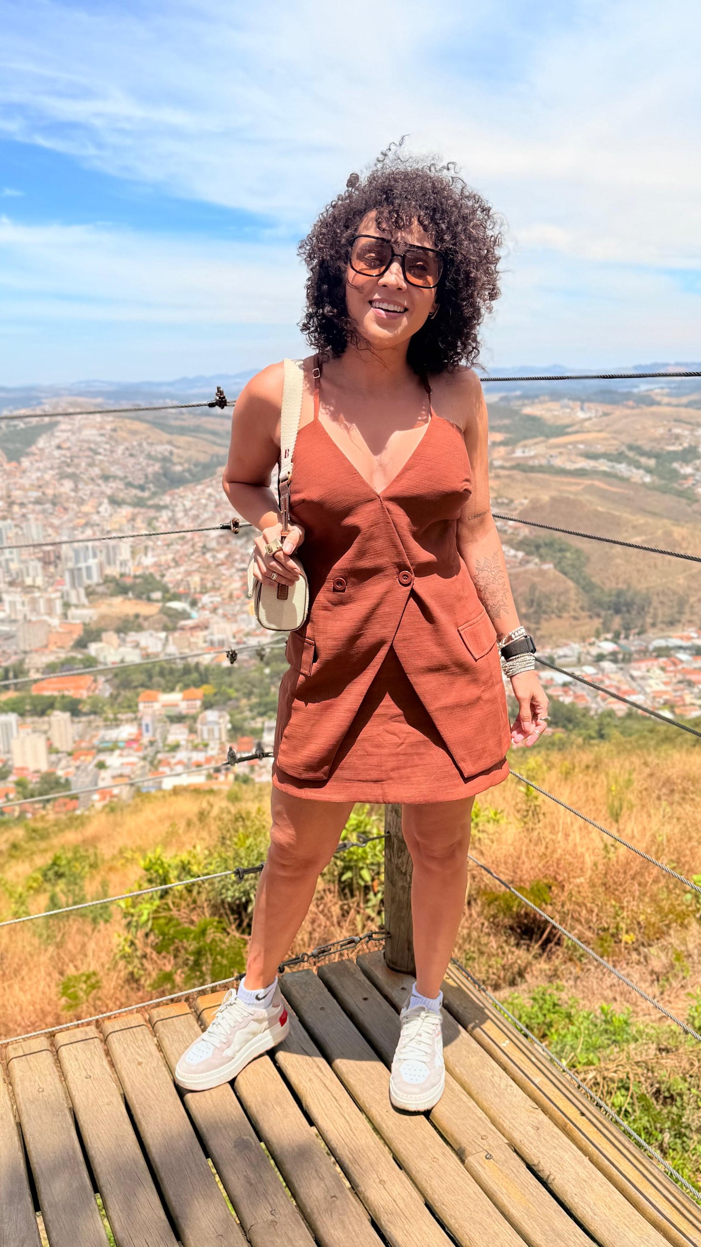 Conjunto Marrom Coffe