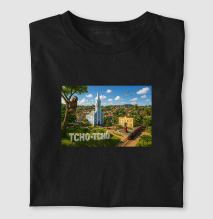 Camisa Tchó Tchó, preta UltraHD