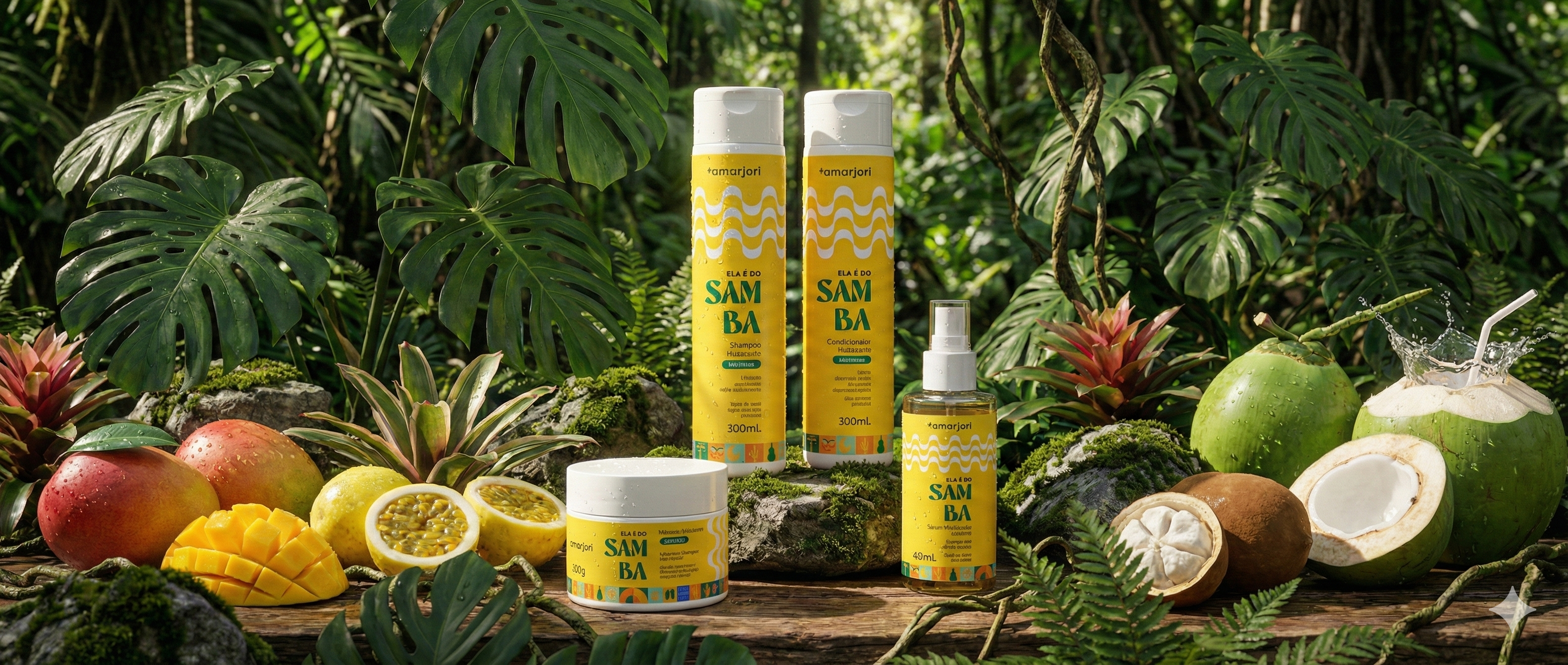 Sérum Finalizadora Ela é do Samba Amarjori Anti Frizz 60ml