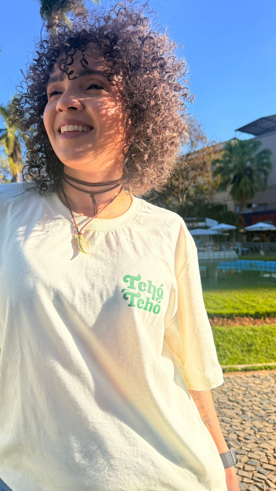 Camisa OVERSIZED - Tchó-Tchó Respect the Locals