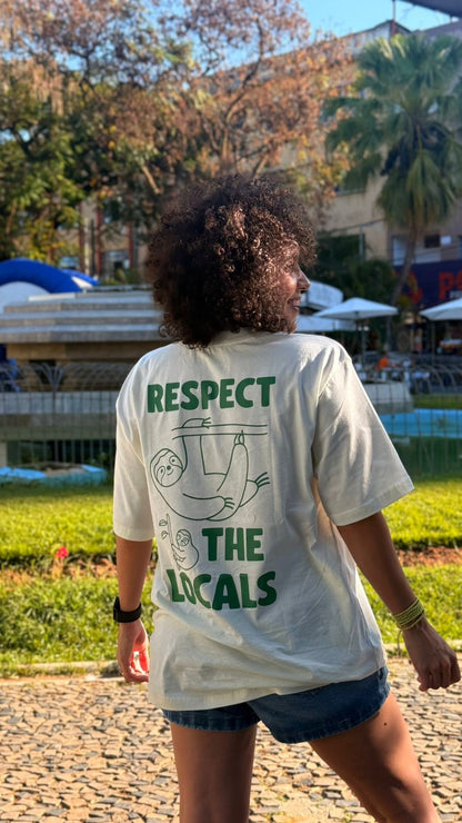 Camisa OVERSIZED - Tchó-Tchó Respect the Locals