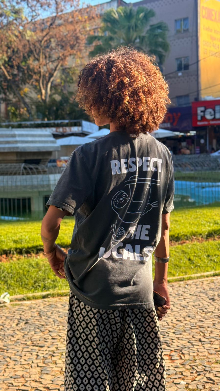 Camisa oficial Tchó-Tchó / Respect the Locals