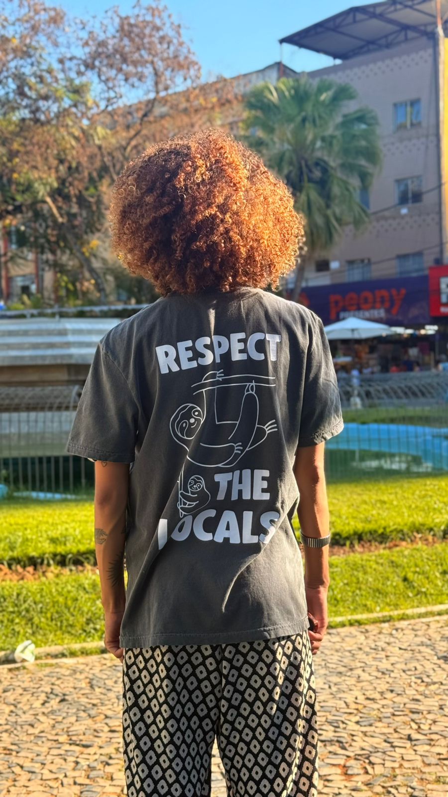Camisa oficial Tchó-Tchó / Respect the Locals