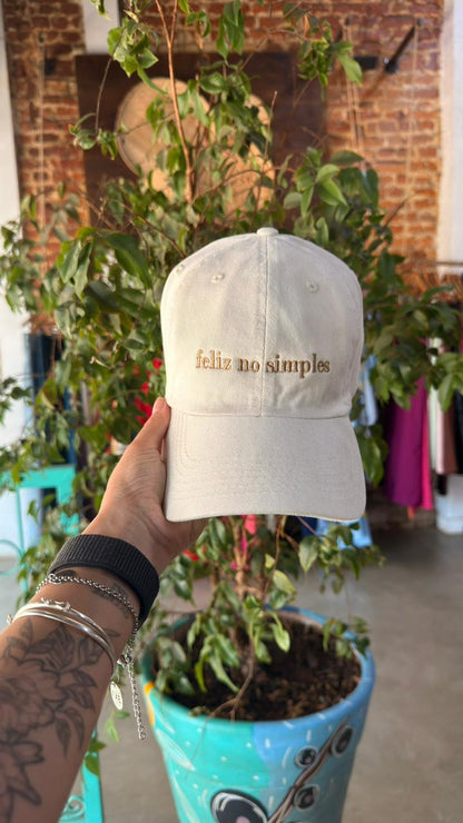 Boné Feliz no Simples - Frete Grátis