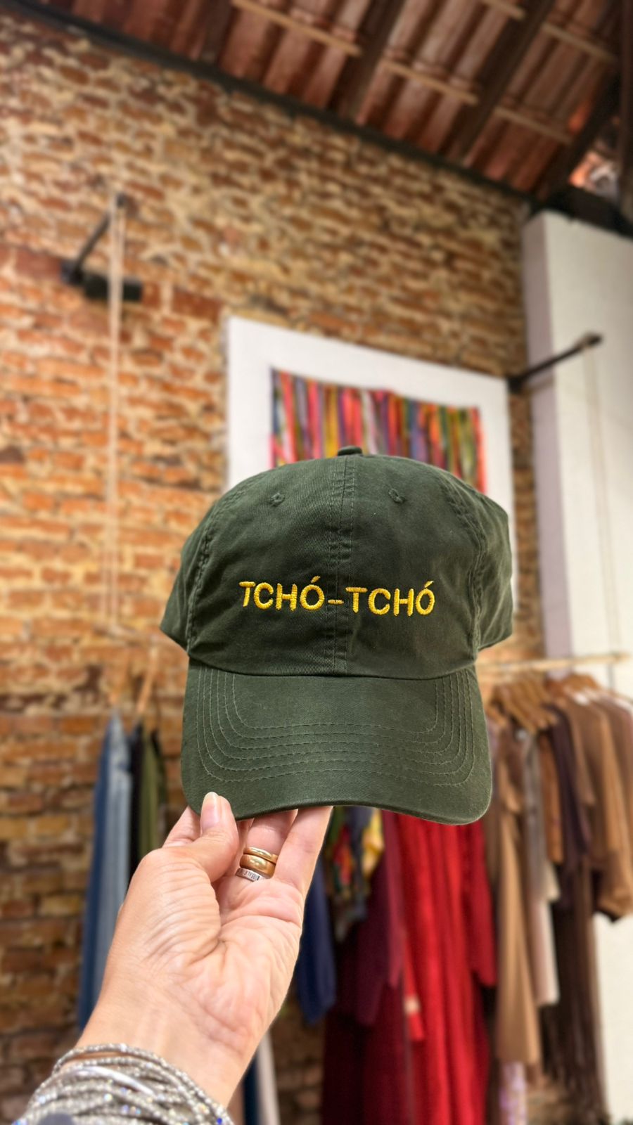 Boné Oficial TchóTchó - Modelo DadHat