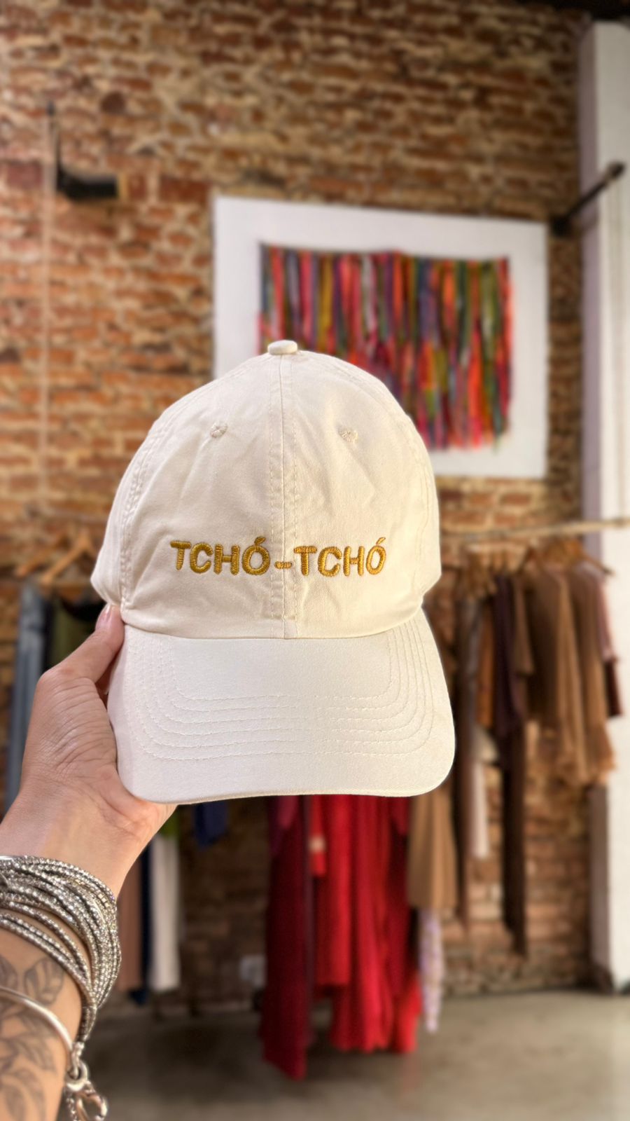 Boné Oficial TchóTchó - Modelo DadHat