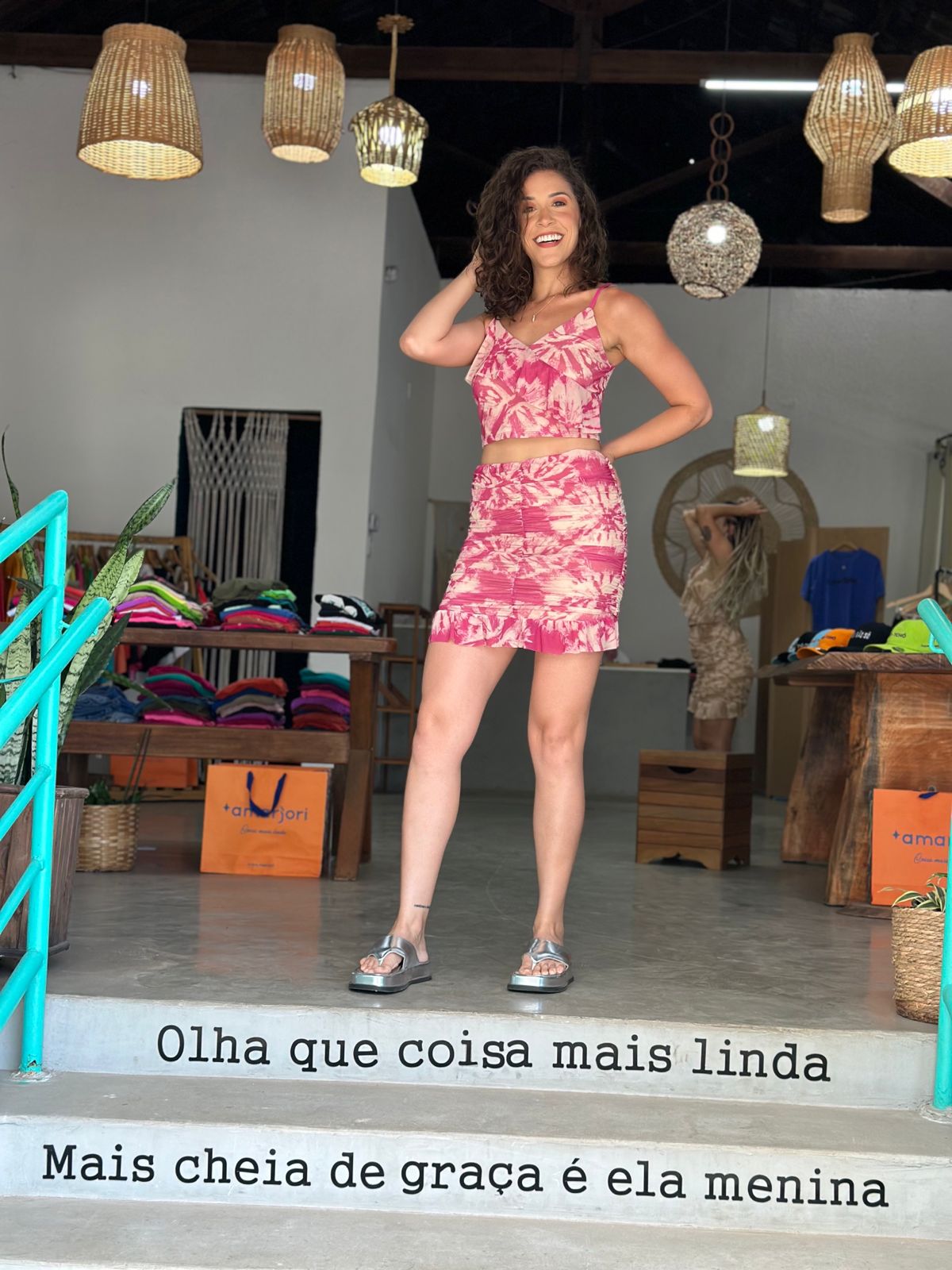 Conjunto TieDye verão