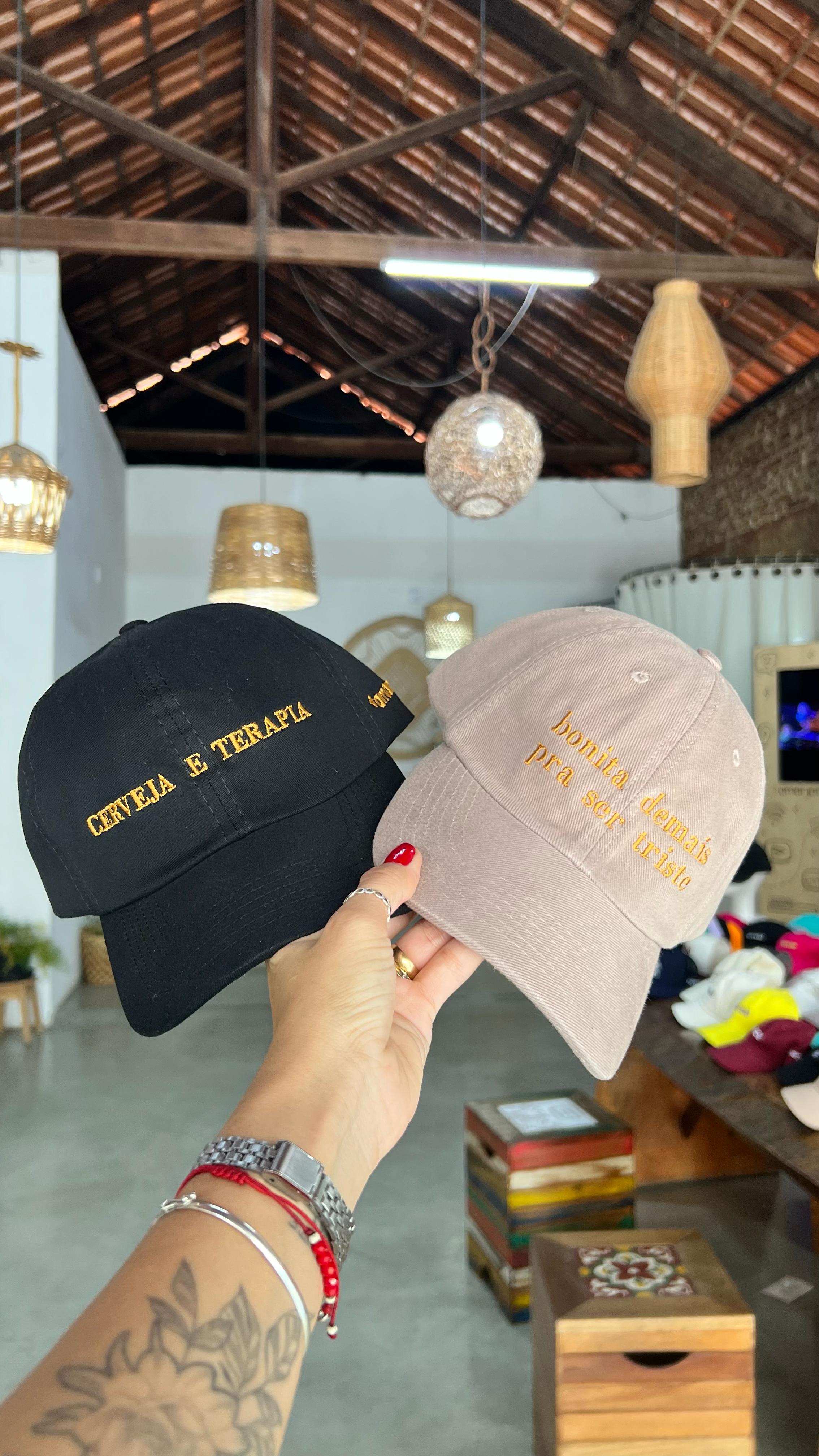 Boné Cerveja  Terapia