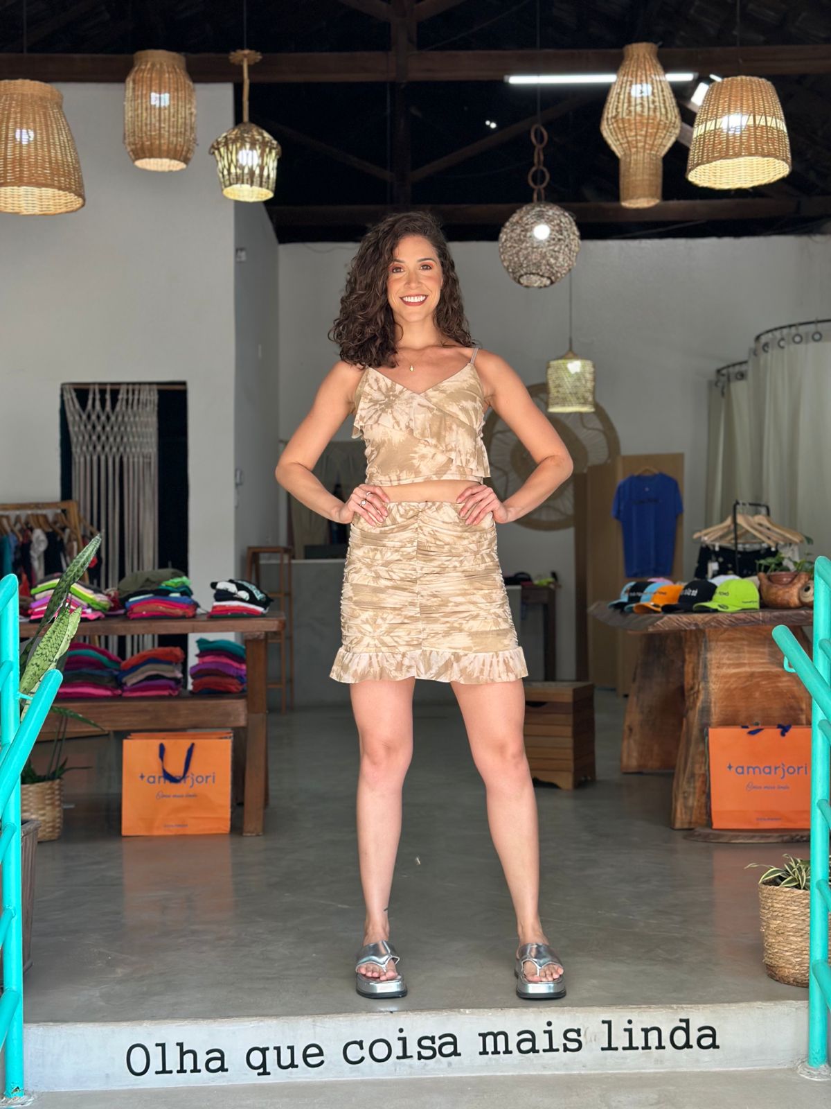 Conjunto TieDye verão