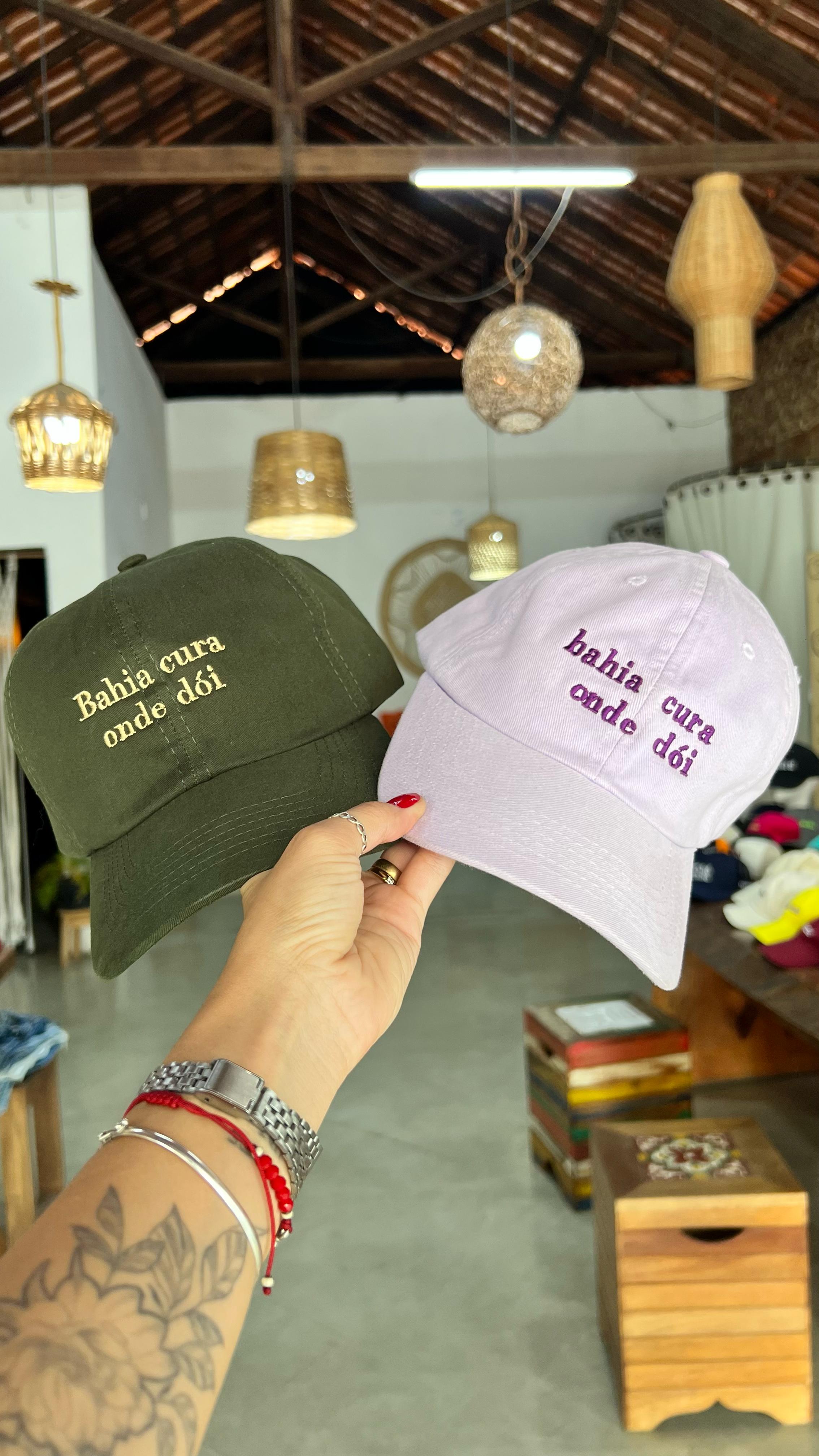 Boné bahia cura onde dói