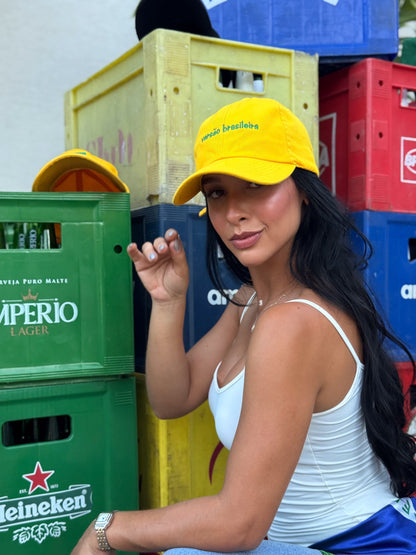 Boné Versão Brasileira amarelo - foto 4 - Amarjori