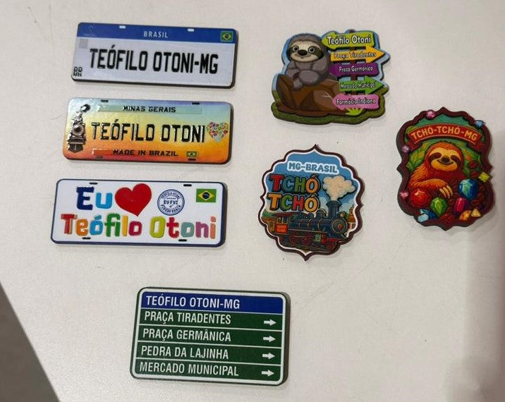 Imã de geladeira Tchó-Tchó