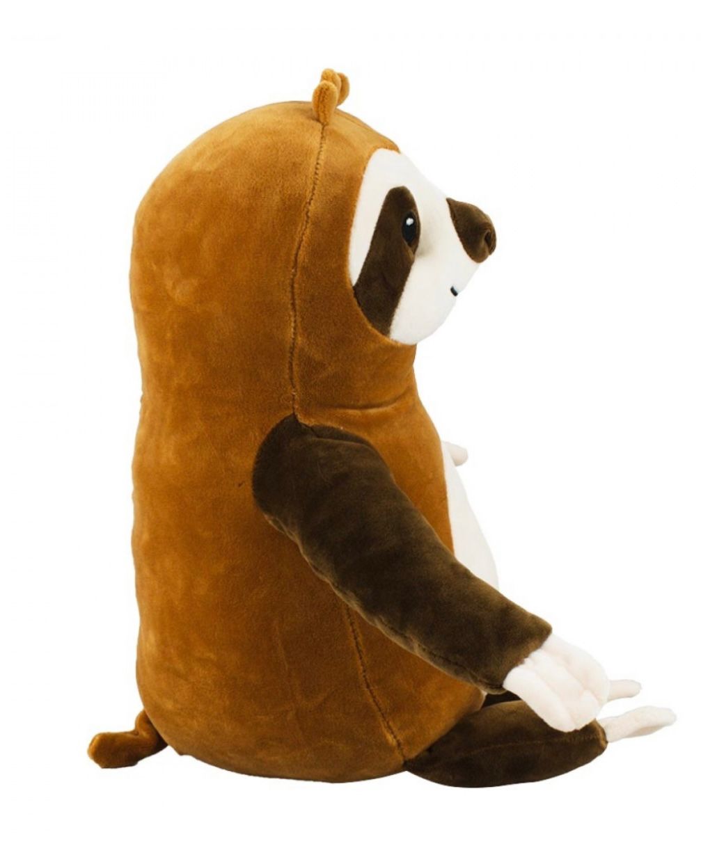 Bicho preguiça pelúcia - braços alongados