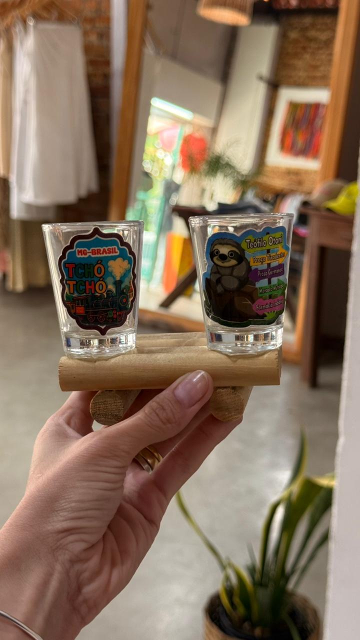 Copinho cachaça - Tchó-tchó