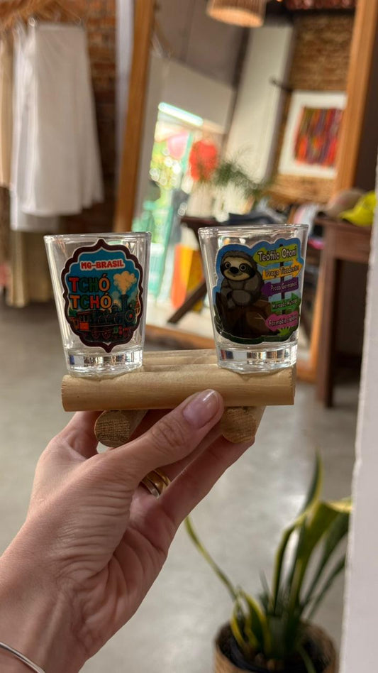 Copinho cachaça - Tchó-tchó